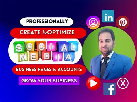 Social Media Page Setup Social Media Accounts Setup Business Page