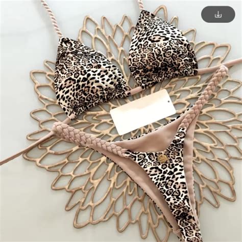 Strój kąpielowy bikini Panterka P015 id id Dybcia