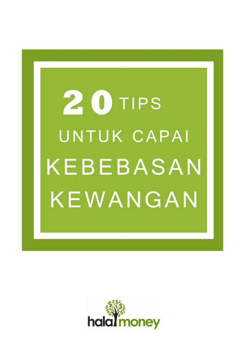 PDF TIPS UN TUK CAPAI KEBEBESAN KEWANGAN TIPS 7 ILMU Mula Belajar