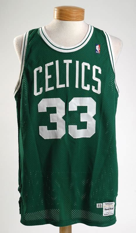 1989 Larry Bird Game Worn Boston Celtics Jersey