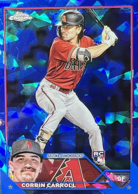 Corbin Carroll Topps Chrome Negative Refractor Price Guide