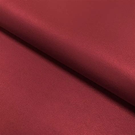 Nevada Faux Leather Marble Cherry Fabric Online