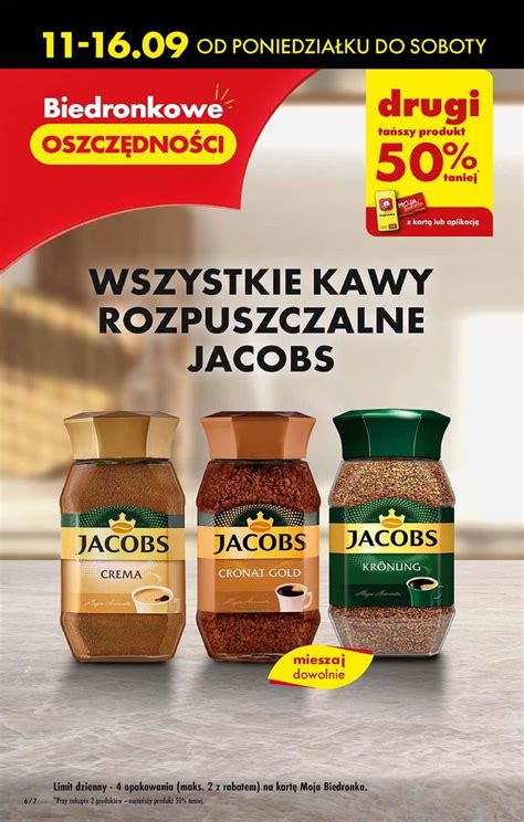 Biedronka W Tym Tygodniu Kawy Rozpuszczalne Jacobs