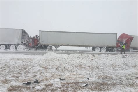 Police Say More Than 100 Vehicles Involved In Icy Highway Pileup