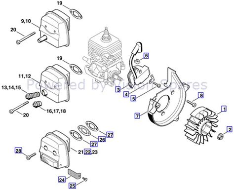 Stihl Bg 55 Parts Diagram