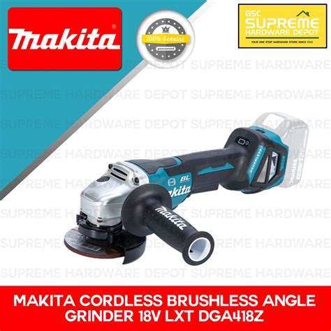 Makita Cordless Brushless Angle Grinder V Lxt Series Dga Z