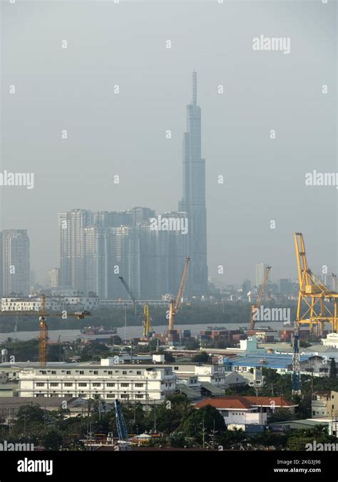 Landmark 81 Is The Tallest Building In Ho Chi Minh City Vietnam The