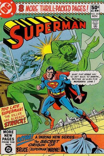 Superman comic book cover photos, scans, pictures - #331, #331, #332, #332, #333, #333, #334 ...