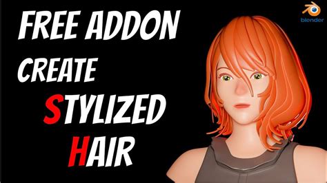 Blender 2 92 Free Stylized Hair Addon Introduced Urdu Hindi