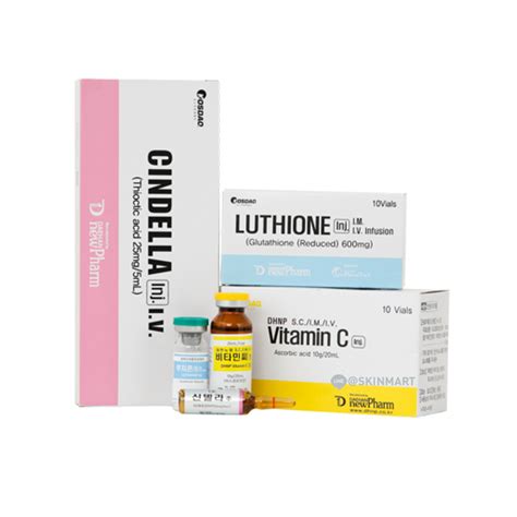 Le Glutathion Cindella Luthione Dinjection De Vitamine C Blanchissant