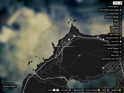 Gta 5 Paleto Bay Map Printable Maps Online