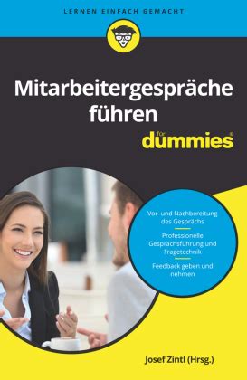 Mitarbeitergespr Che F Hren F R Dummies Isbn Buch