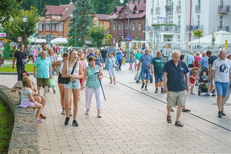 Wakacje w Krynicy Zdroju na plusie ale bywało lepiej Sezon jeszcze