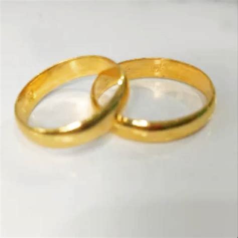 Jual Sepasang Cincin Emas Asli Kadar Cincin Couple Cincin Nikah