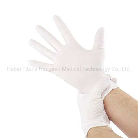 Titanfine Professional OEM Non Sterile Cleanroom Nitrile Glove China