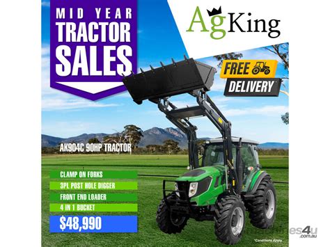 New Agking Agking Hp Tractor A C Cabin Wd Ak C With Fel