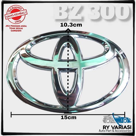 Jual Emblem Logo Depan Pengganti Calya Original Logo Toyota Grand New