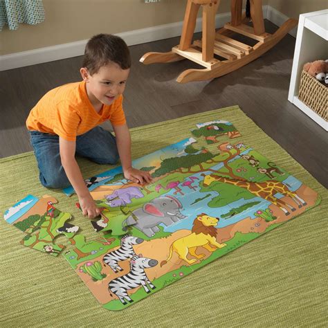 Kidkraft Safari Floor Puzzle Free Shipping 2300