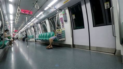 Singapore Train Ride From Harbourfront To Kent Ridge Mrt Station Youtube