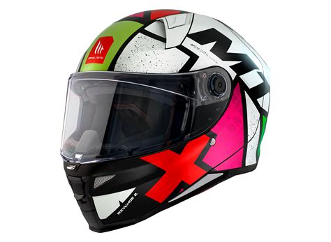 Casco Mt Revenge S Light C Blanco Perla Brillo Racing Studio