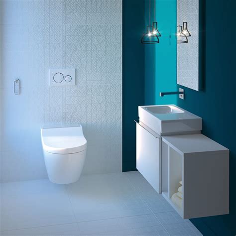 Geberit AquaClean Tuma Comfort WC Komplettanlage Wand WC 146 290 11 1