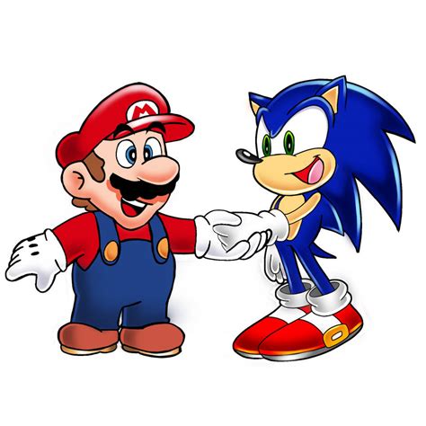 Mario And Sonic By Mrrayoxter587 On Deviantart