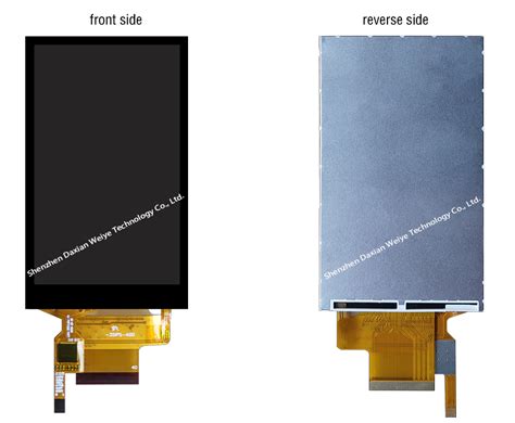 D T V Inch Small Size Lcd Screen Module Mipi Interface And