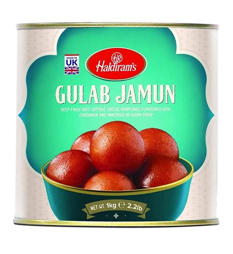 Haldiram Gulab Jamun Tin Kg Pack Of Popular North Indian Sweet