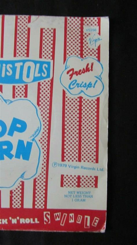 Popsike The SEX PISTOLS Silly Thing POPCORN Boxes 7 Virgin VS256