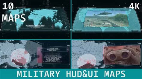 Videohive Military Hud Ui Maps Intro Hd