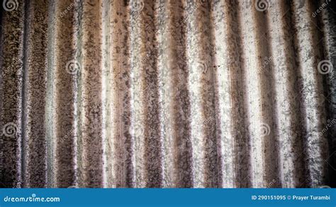 Tin Roof Texture As Background Stock Image - Image of line, retro: 290151095