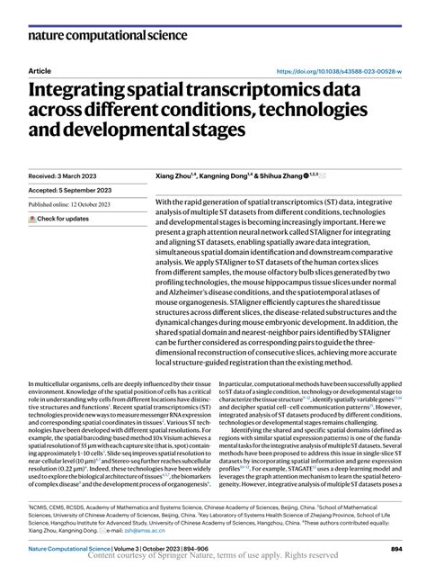 Integrating Spatial Transcriptomics Data Across Different Conditions