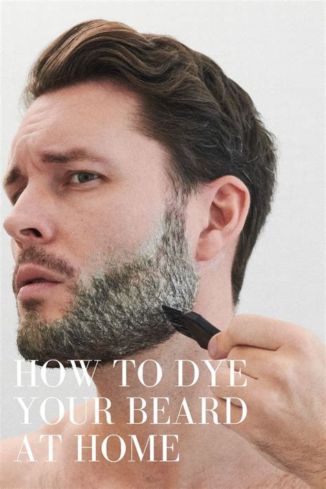 How To Dye Your Beard At Home Beard Dye Beard Colour Beard