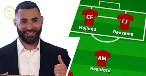 3 Ways Man United Could Line Up With Karim Benzema Shown In Pics