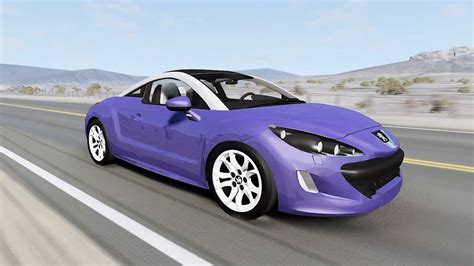 Beamng Drive Peugeot Rcz 2009 Car Show Test Drive Crash Youtube