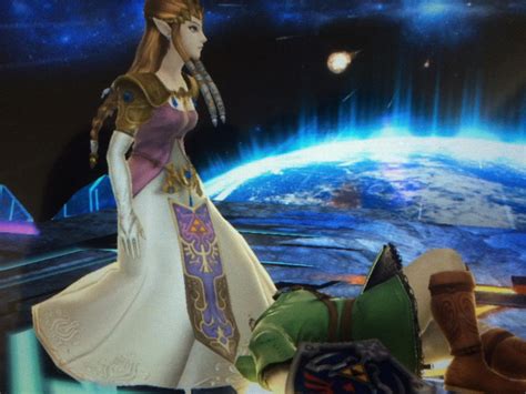 Ssbb Link Under Zelda Dress By Bleachnumber1 On Deviantart