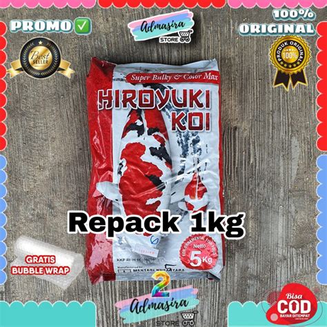 Jual Pelet Hiroyuki Koi Super Bulky Color MAX Ukuran 1kg 2mm 5mm 8mm