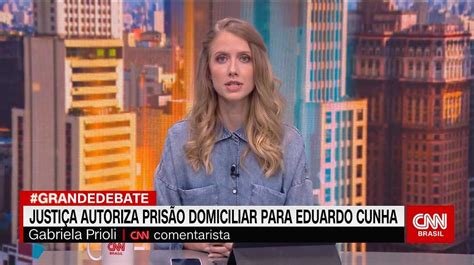 Gabriela Prioli Vai Para O Hor Rio Nobre Da Cnn Brasil