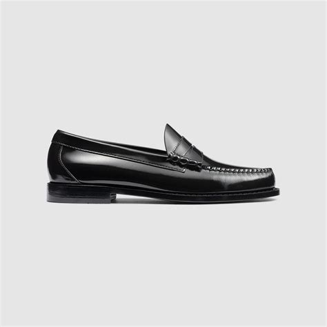 G H Bass And Co Larson Weejuns Loafer Shoes In Black For Men Lyst