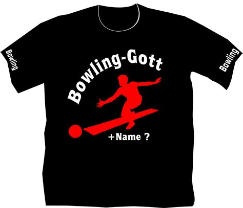 T Shirt Bowling Motiv 4 Flexi Design Online Shop