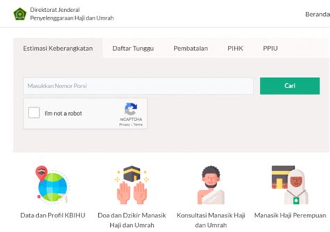 2 Cara Mudah Cek Porsi Keberangkatan Haji Via Website Kemenag Dan