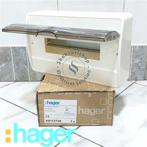 Jual HAGER BOX MCB 12G 12 GRUP OUTBOW OB VS112TVA TRANSPARANT VS SERIES