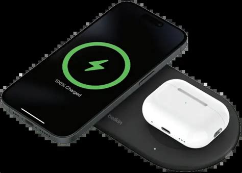 Belkin K7SWIZ021 Boost Charge Pro 2 In 1 Magnetic Charging Pad User Guide