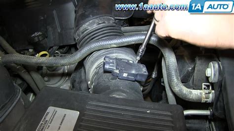 How To Replace Mass Air Flow Sensor Chevy Silverado A Auto