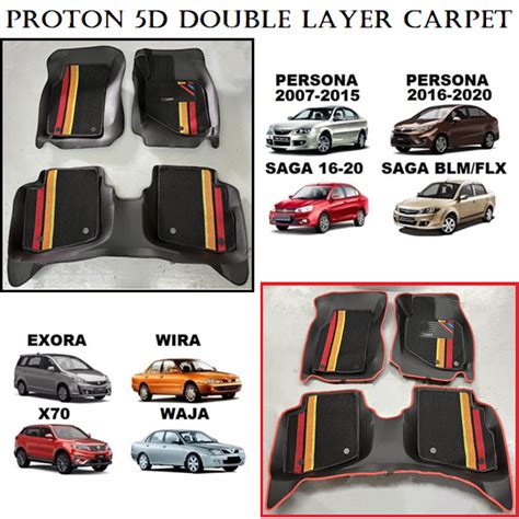 Proton Persona Iriz Iswara Saga BLM FLX FL Waja Wira X70 Exora 5D