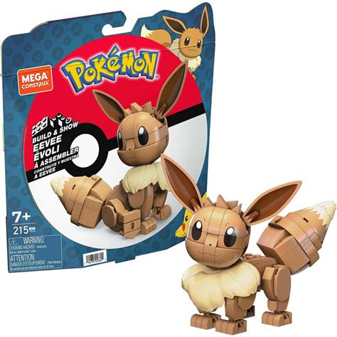 Mega Construx Pok Mon Eevee Mega Bloks Byggklossar Bygg Lek