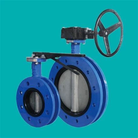 Customized Single Flange Rubber Seat Concentric Butterfly Valves