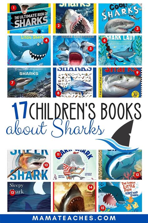 17 Super Awesome Shark Books for Kids - Mama Teaches