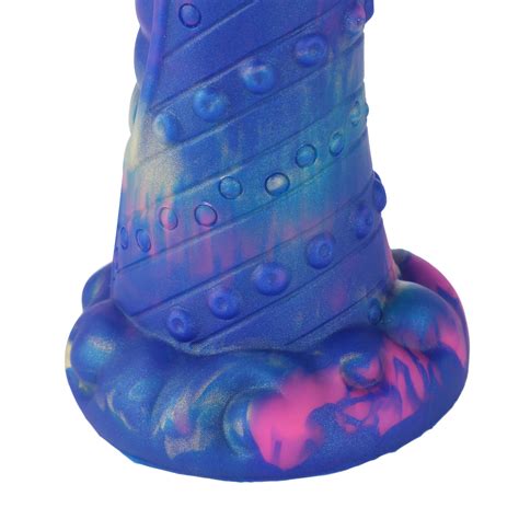 Fantasy Monster Dildo Met Zuignap Cm Blue Tongue Hismith