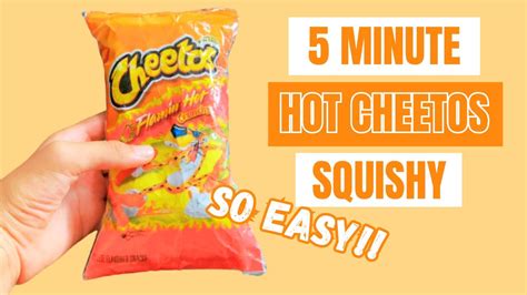 Easy Cheetos Paper Squishy Tutorial YouTube